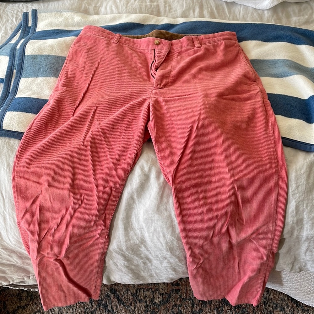 Mens Nantucket Red corduroy Pants